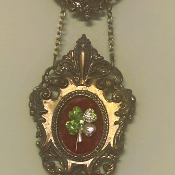 Brooch Art in baroque frames vintage miniature set of 3 - Picture 1 of 2